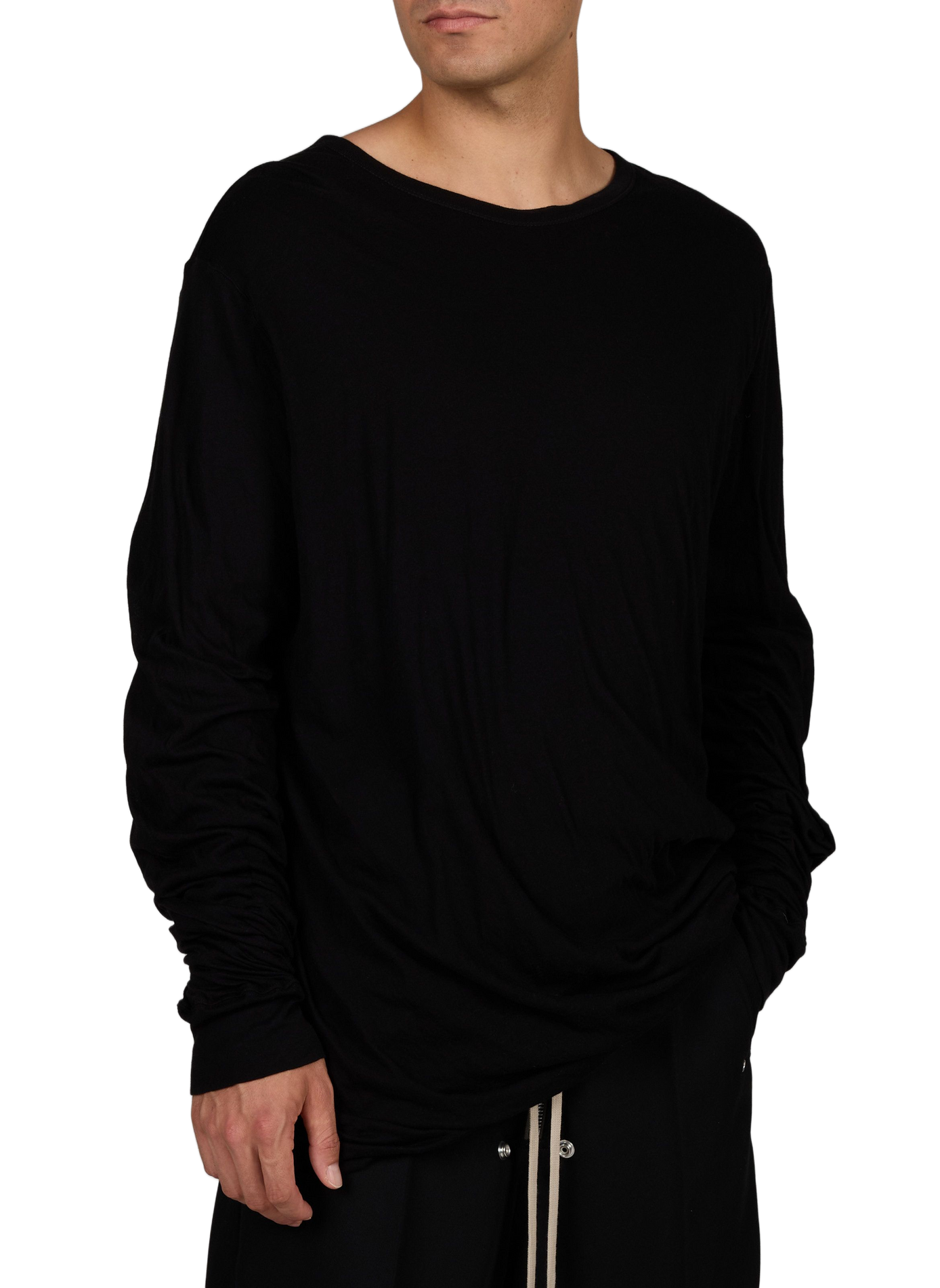 Pull en coton RICK OWENS Noir