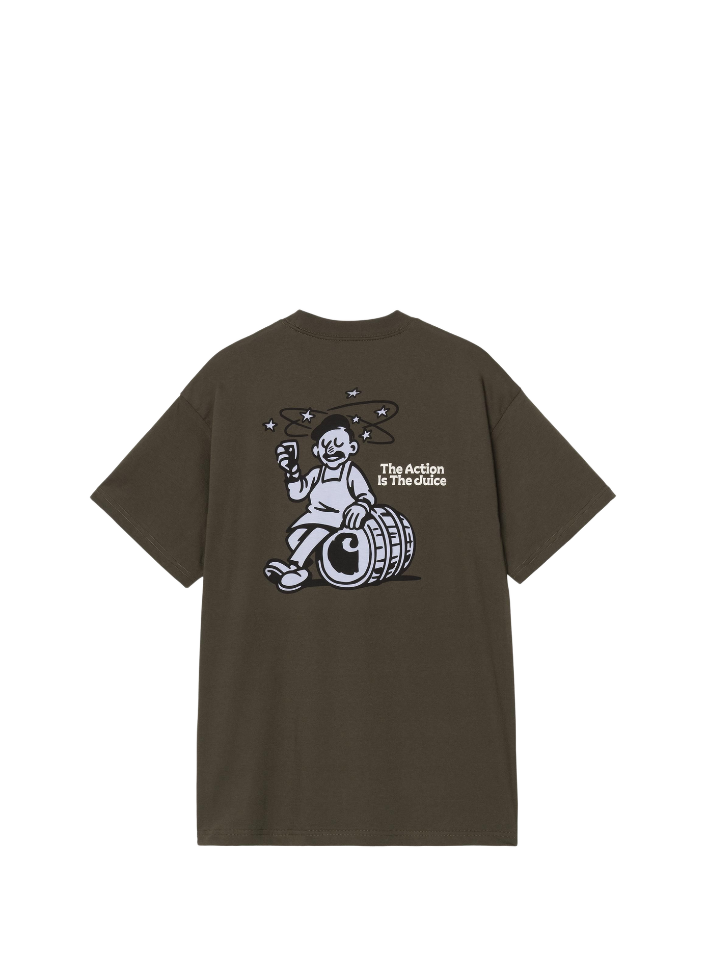 Round neck T-shirt CARHARTT WIP Green