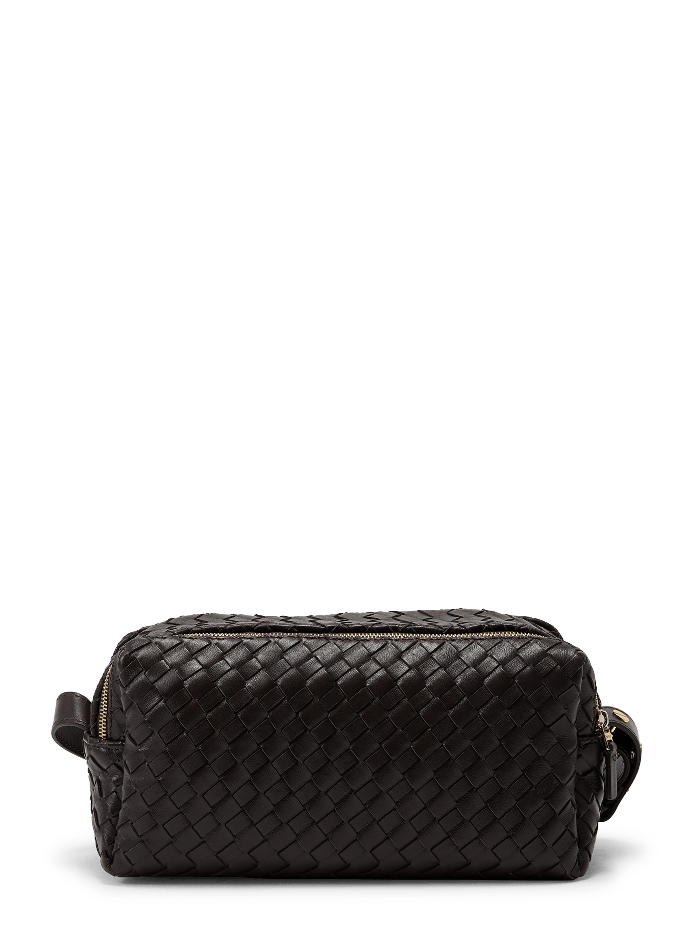 Tasche/Etui aus geflochtenem Leder ELLEME Braun