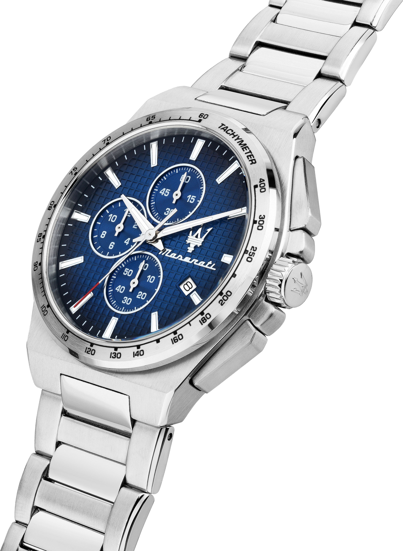 Montre quartz en acier inoxydable MASERATI Bleu
