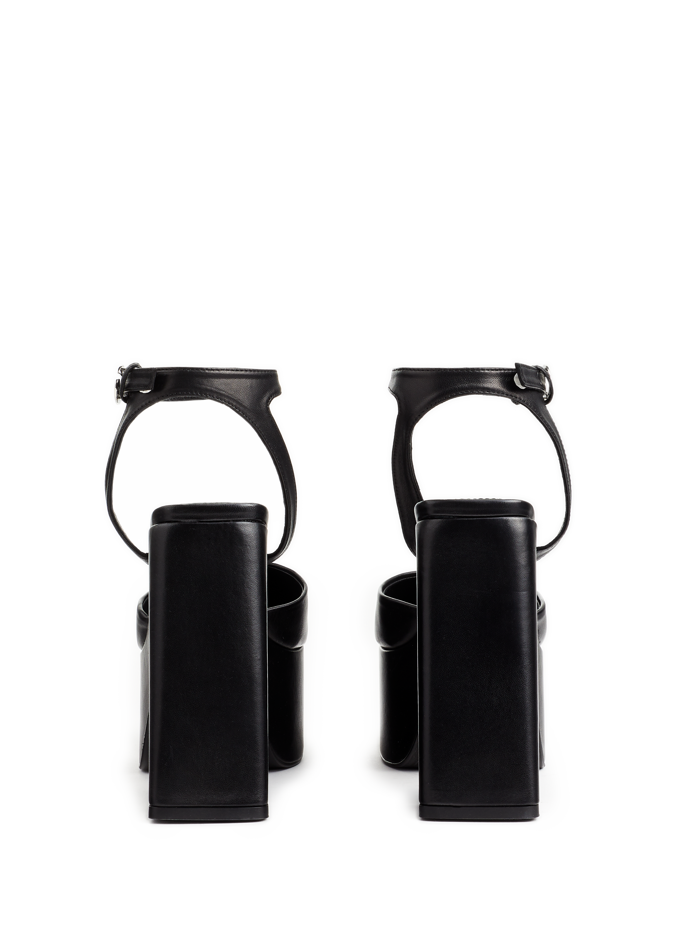 Sandales à plateforme Bridge pump COPERNI Noir