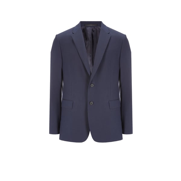 Saison 1865 Wool Suit Jacket In Blue