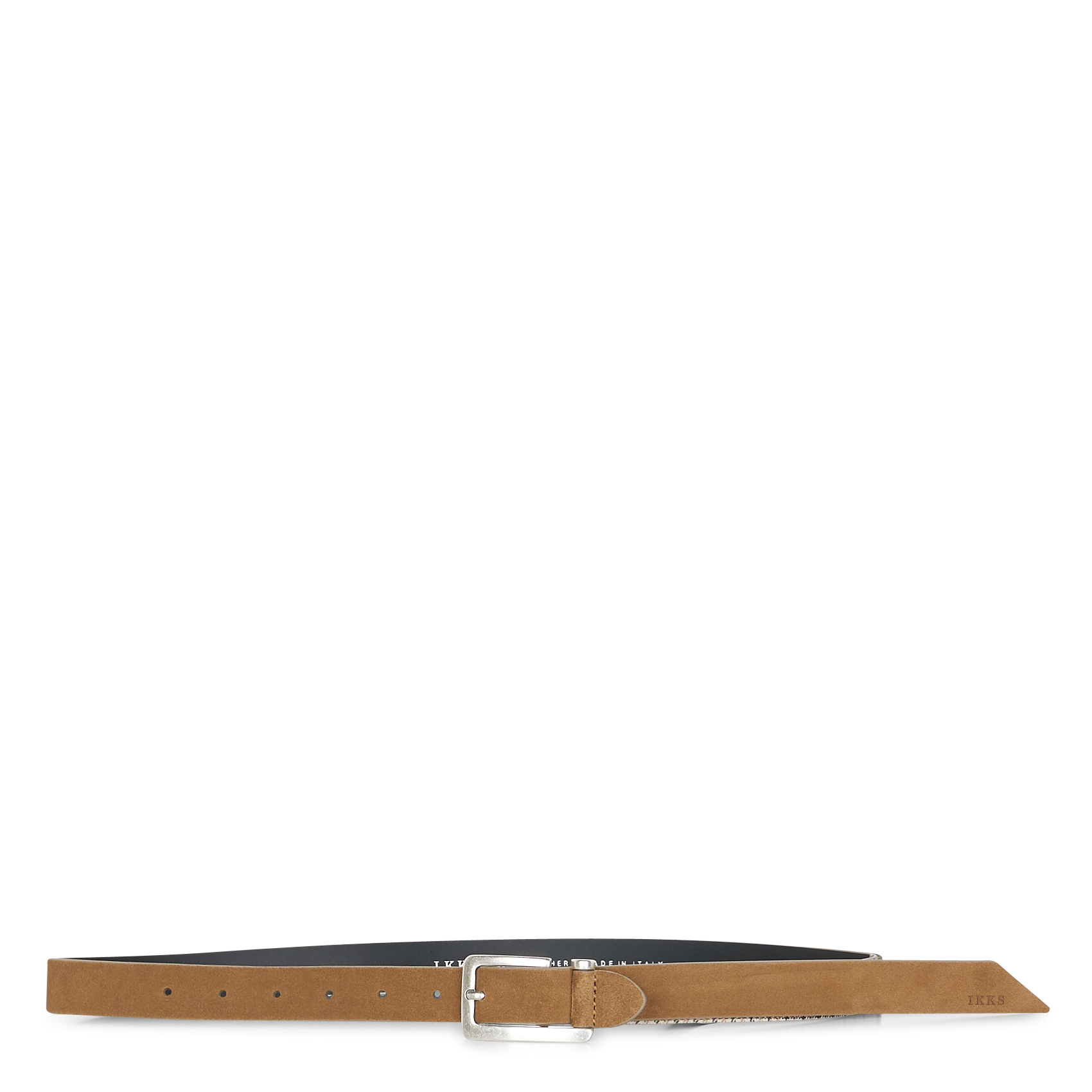 Ceinture en cuir IKKS Beige
