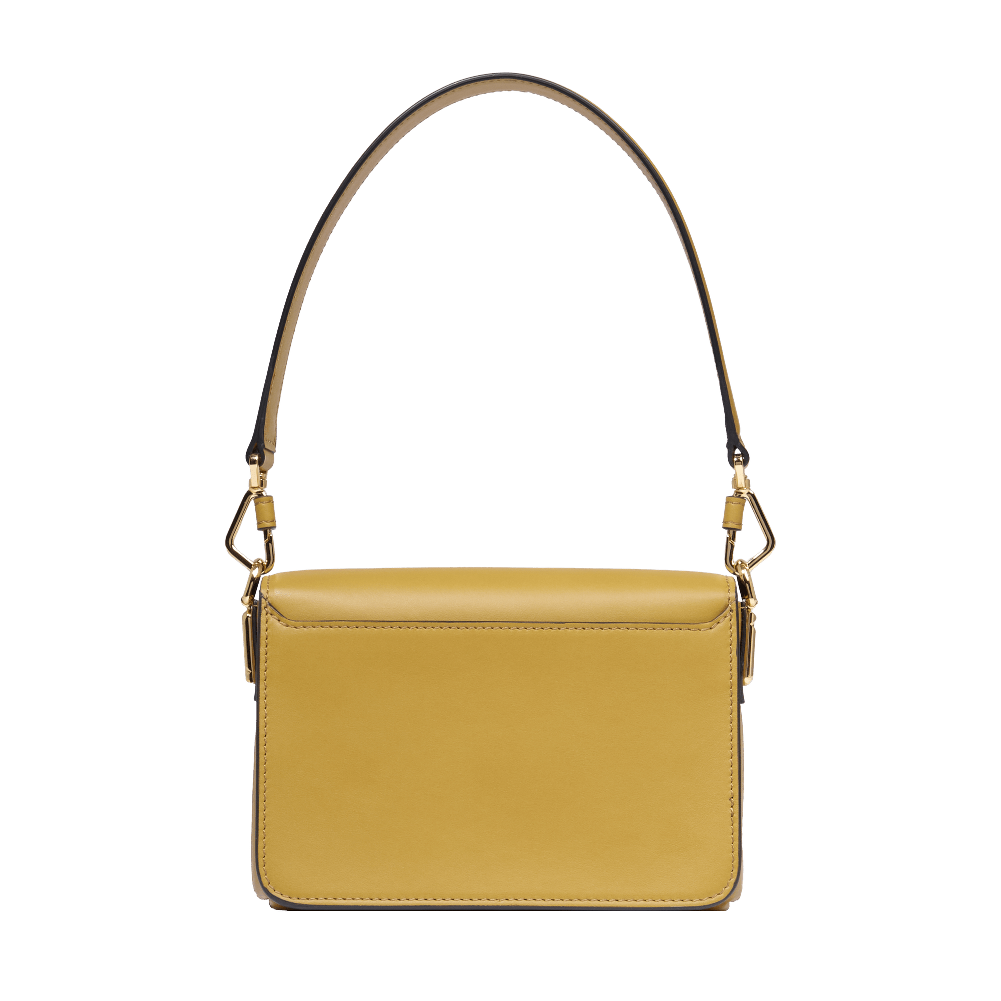 Sac rabat s angèle de lancel en cuir LANCEL Jaune