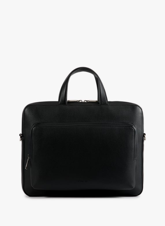 Porte-documents à bandoulière amovible | Noir by CALVIN KLEIN Porte-documents à bandoulière amovible Noir