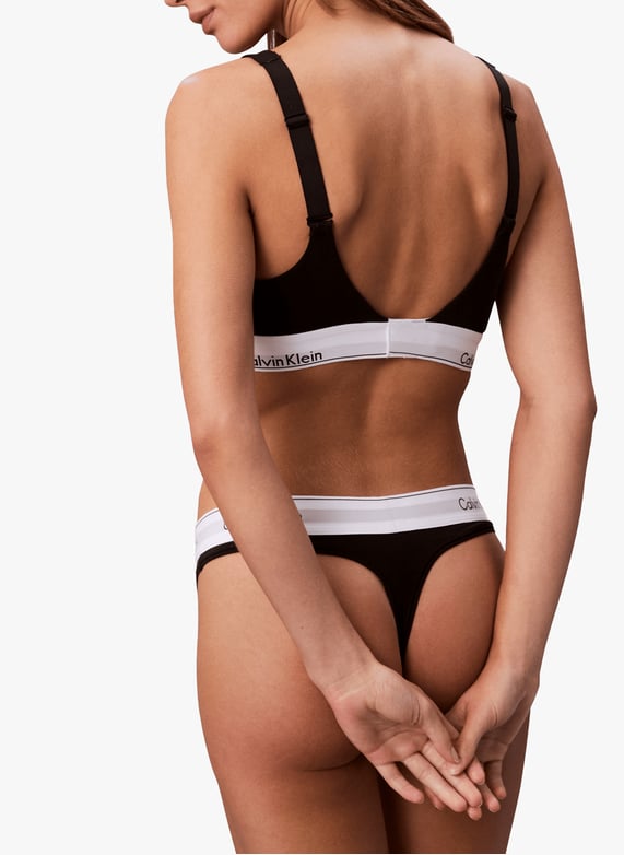 Brassière en coton mélangé | Noir by CALVIN KLEIN Brassière en coton mélangé Noir
