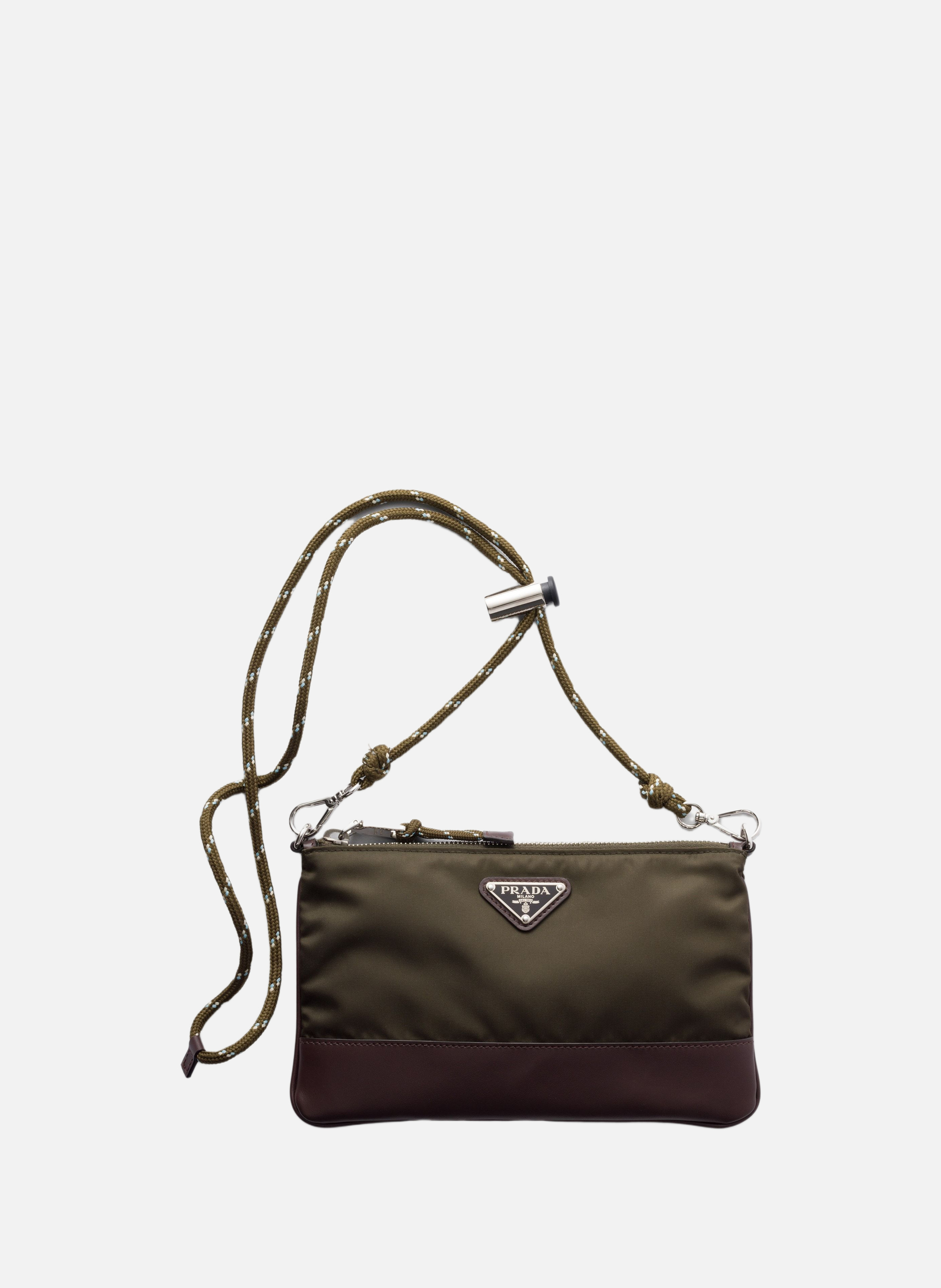 Étui pour smartphone prada speedrock en re-nylon PRADA Vert