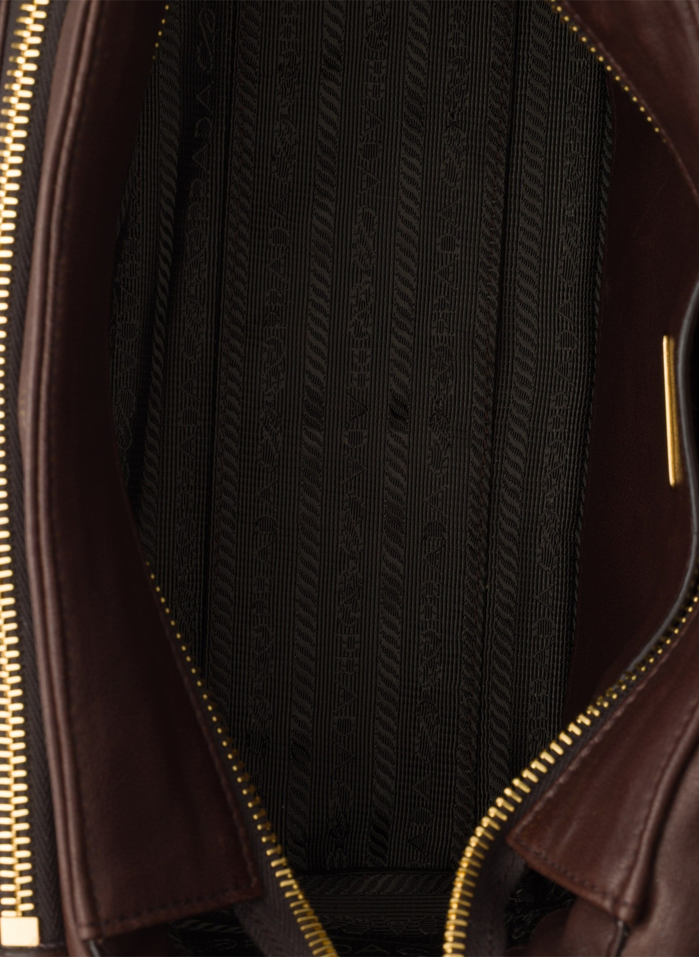 Sac porté épaule prada explore en cuir nappa PRADA Marron