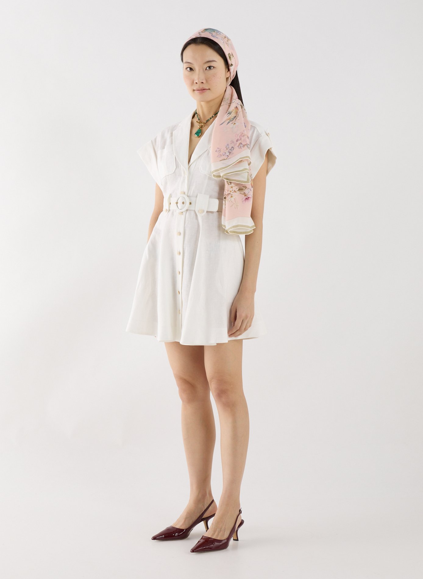 Printed silk stole ZIMMERMANN Multicolour