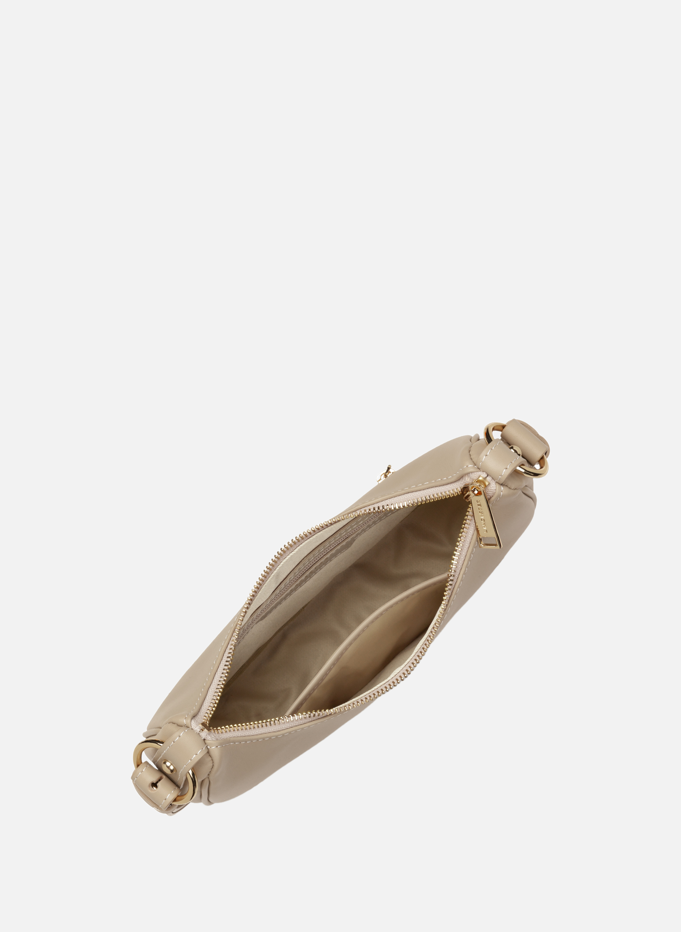 Petit sac besace - donna aria LANCASTER Beige