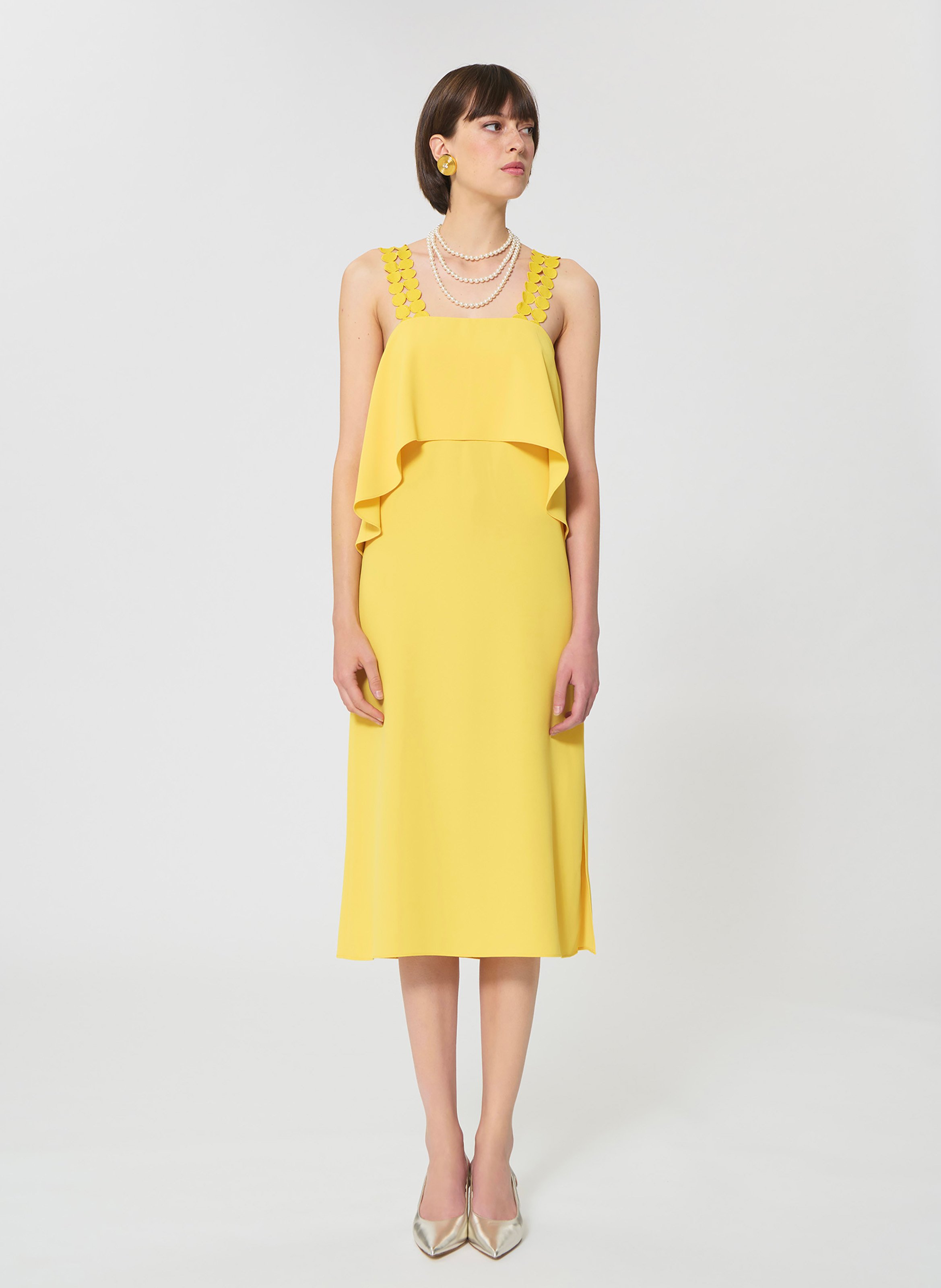 Robe rochas TARA JARMON Jaune