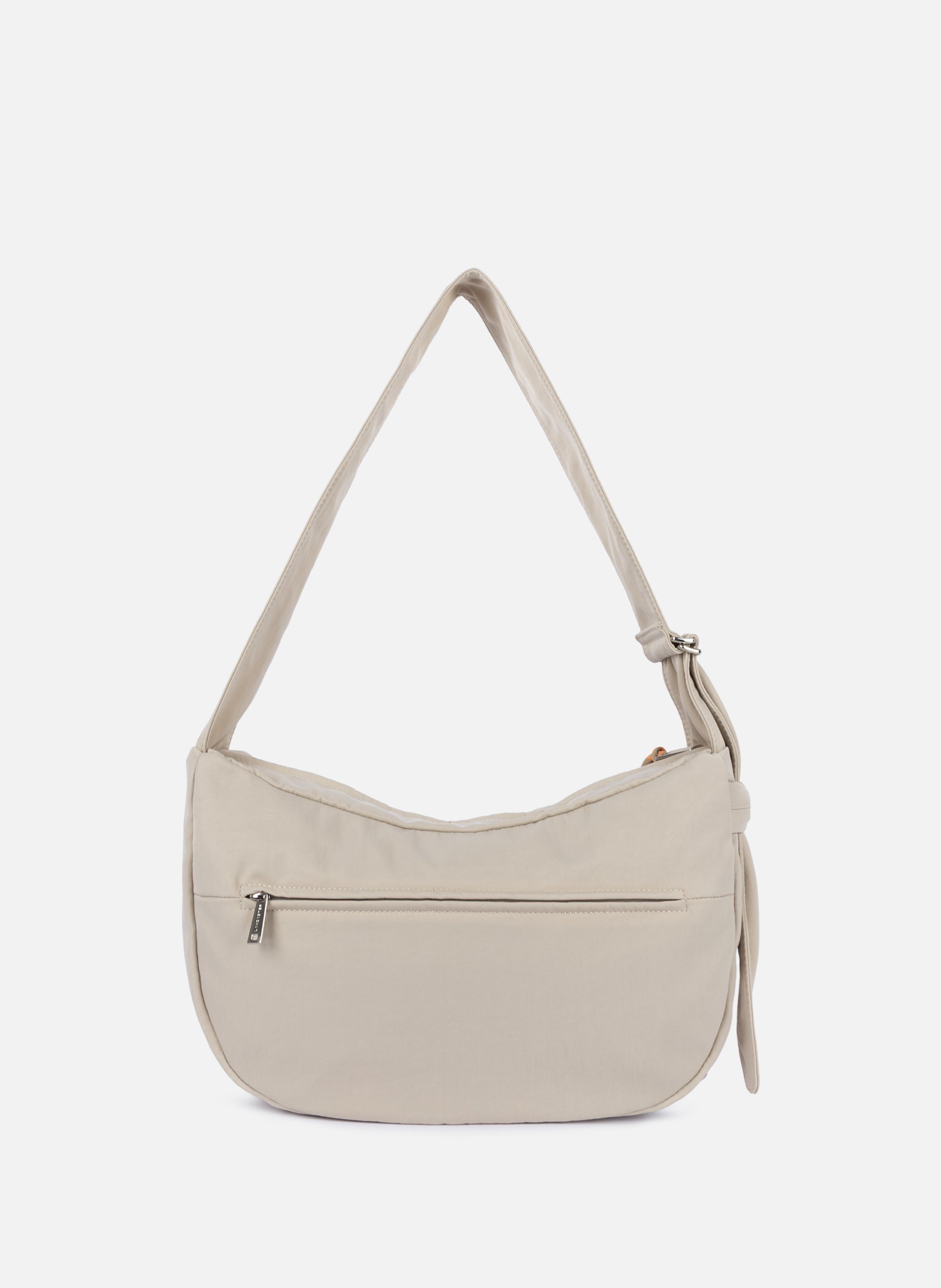 Grand sac besace - basic love LANCASTER Beige