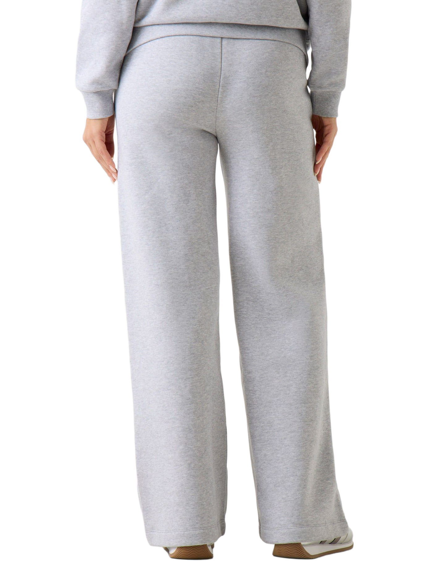Pantalon de survêtement plissé en coton mélangé  GUESS Gris