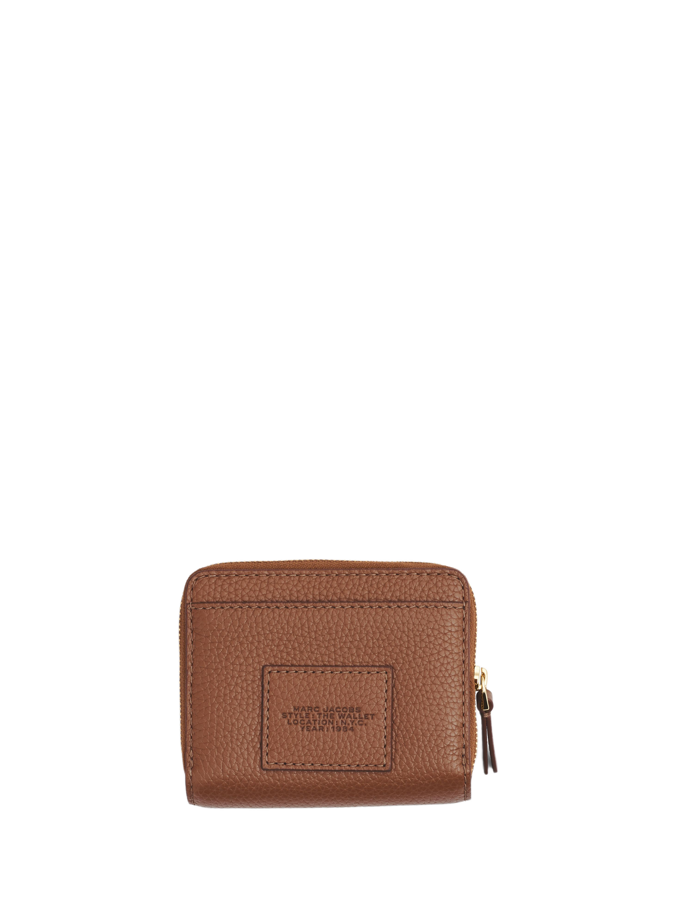 Small leather wallet MARC JACOBS Brown