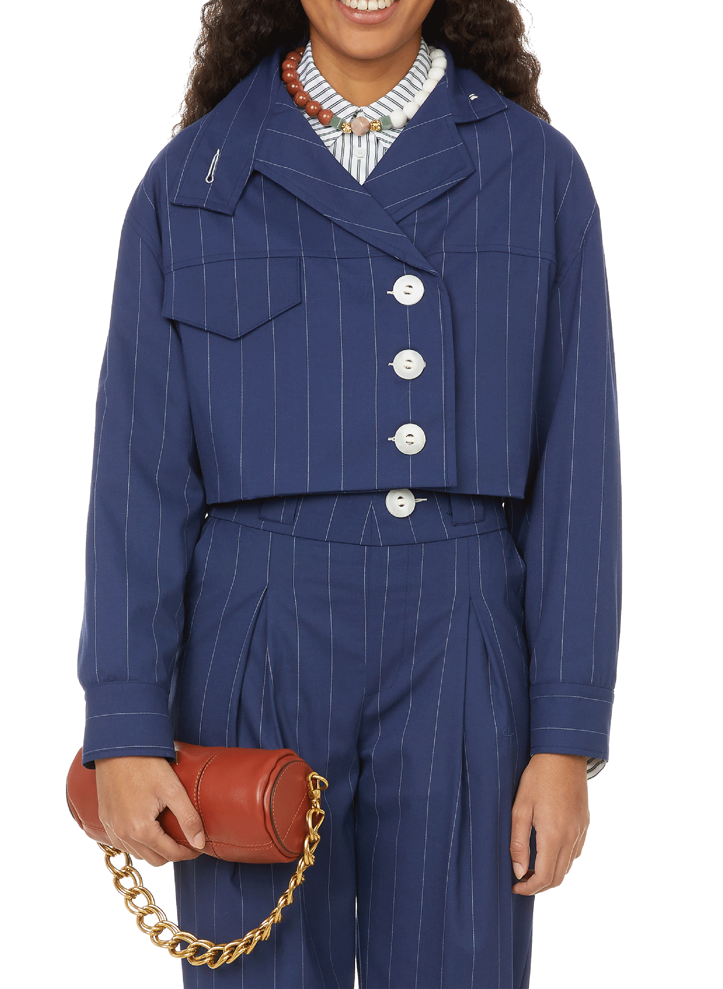 Korte jas | Blauw SALUT BEAUTÉ Dames