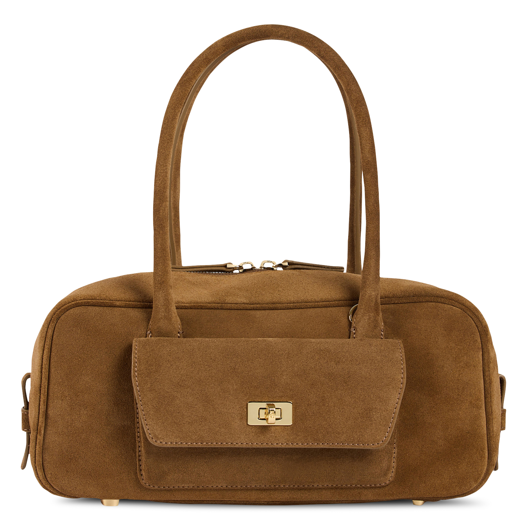 Sac à main en cuir SANDRO Beige