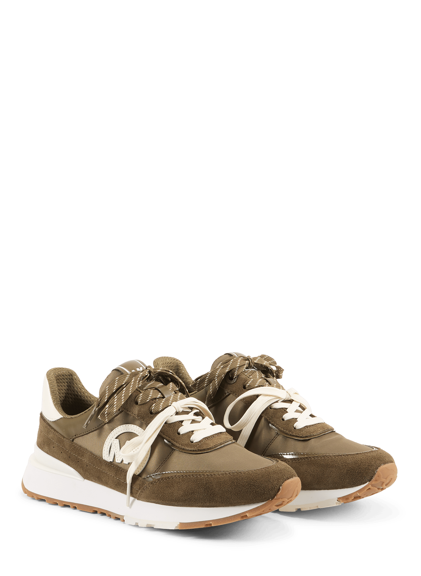 Tweemateriaal sneakers Nova Trainer MICHAEL KORS Bruin