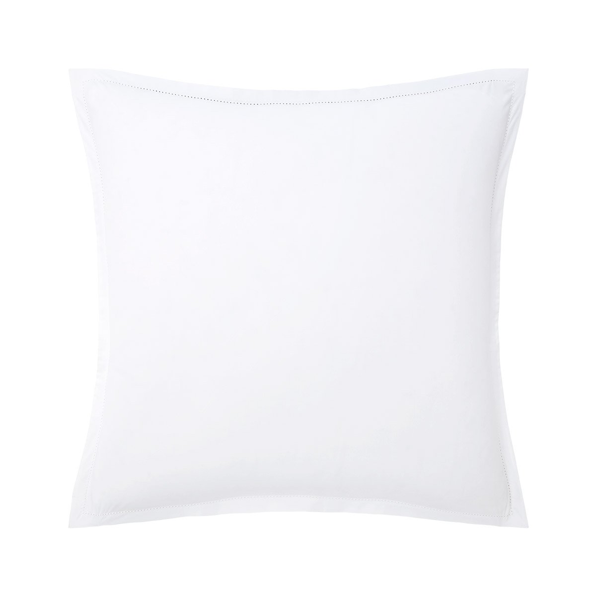 Taie d'oreiller en percale de coton, alcove BlancDESFORGES