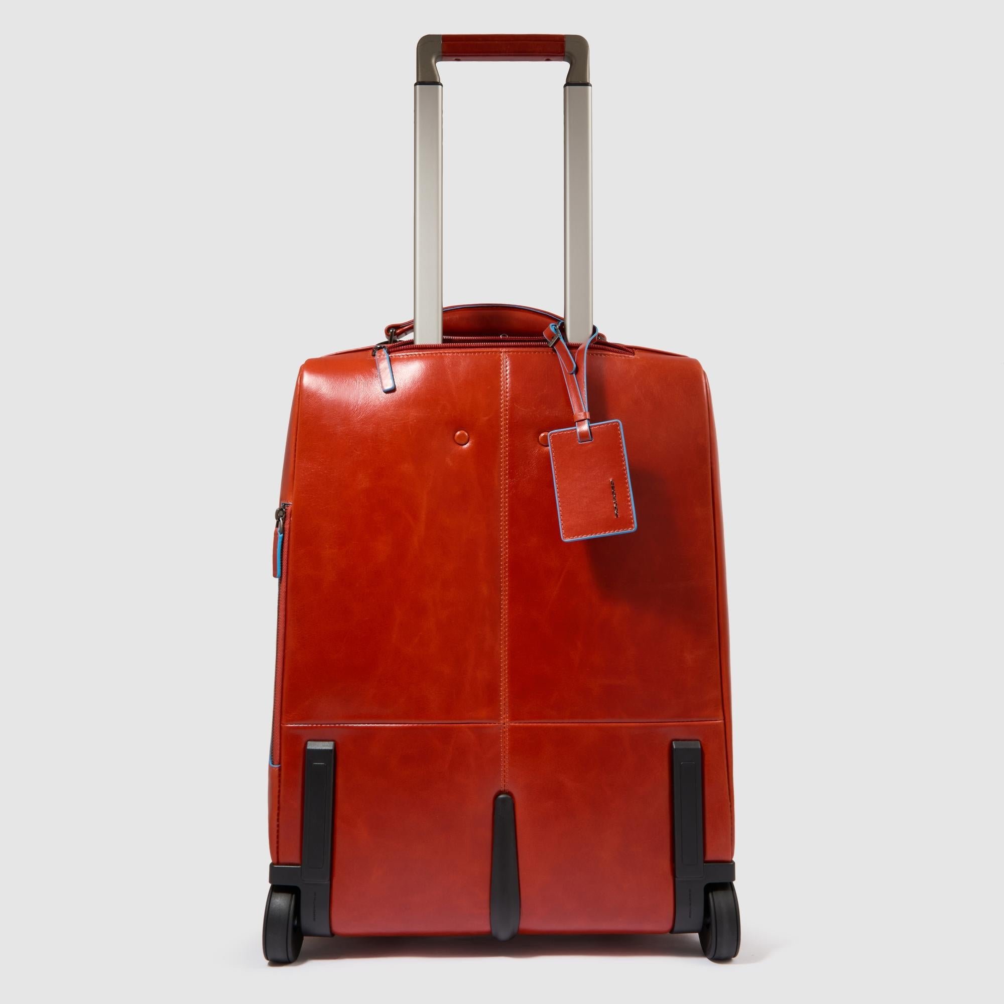 Handbagagekoffer met kledingkastje met wielen PIQUADRO Bruin