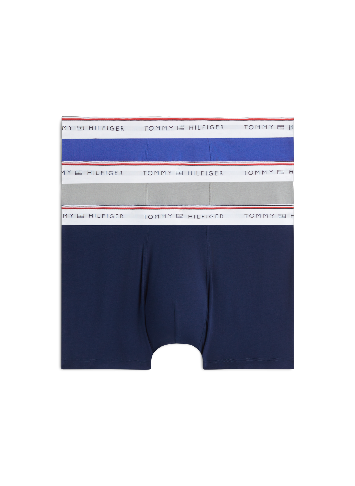 Lot de 3 boxers en coton mélangé  TOMMY HILFIGER Multicolore