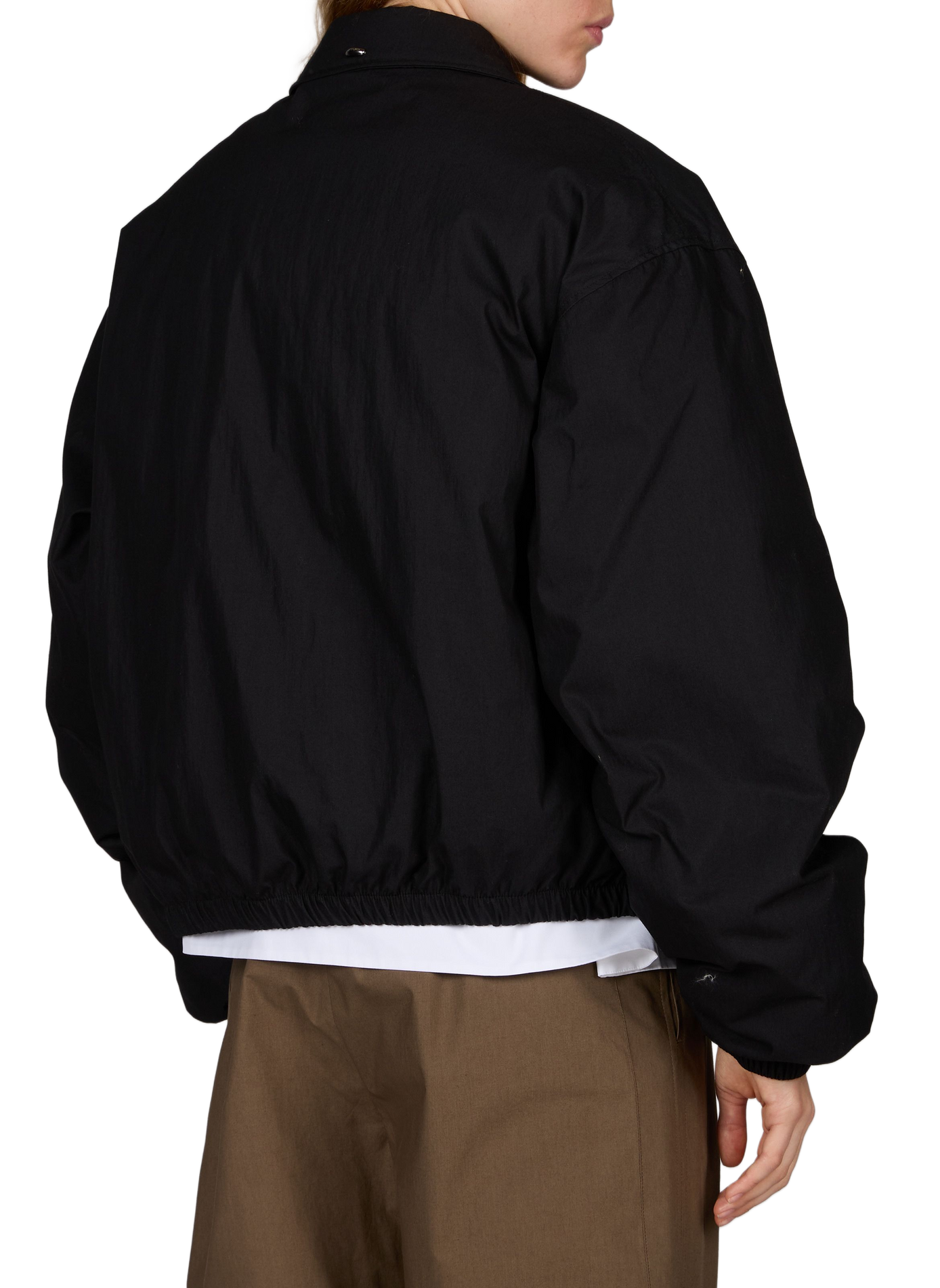 Veste ample à col classique en coton mélangé OUR LEGACY Noir