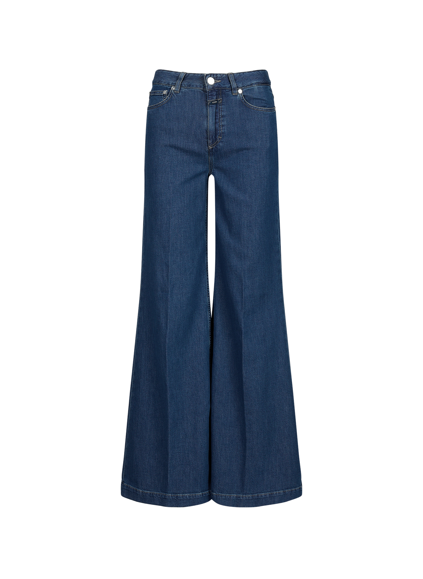 Weite Baumwolljeans CLOSED Blau