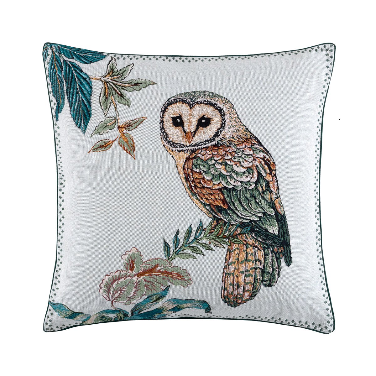Housse de coussin en coton, rêverie YVES DELORME Bleu
