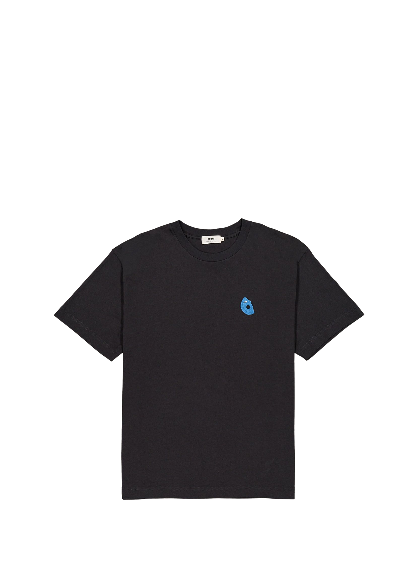 Oversized cotton T-shirt OLOW Black