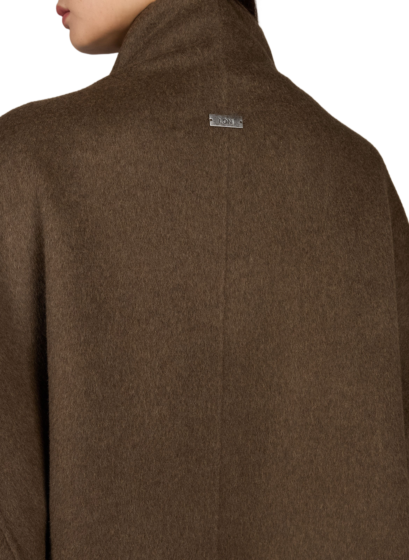 Weiter Wollmantel MARGAUX LONNBERG Braun