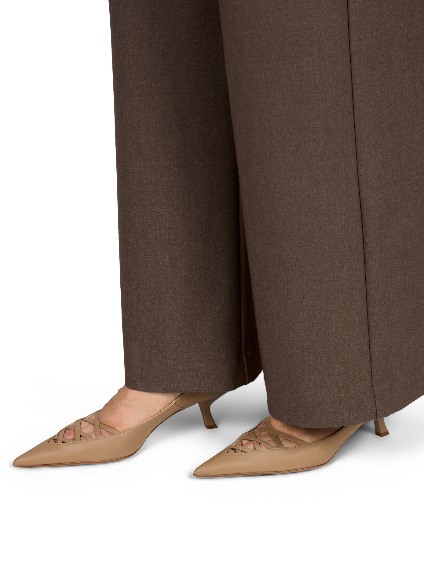 Ruby Pump 55 leather pumps HAGELSTAM Brown