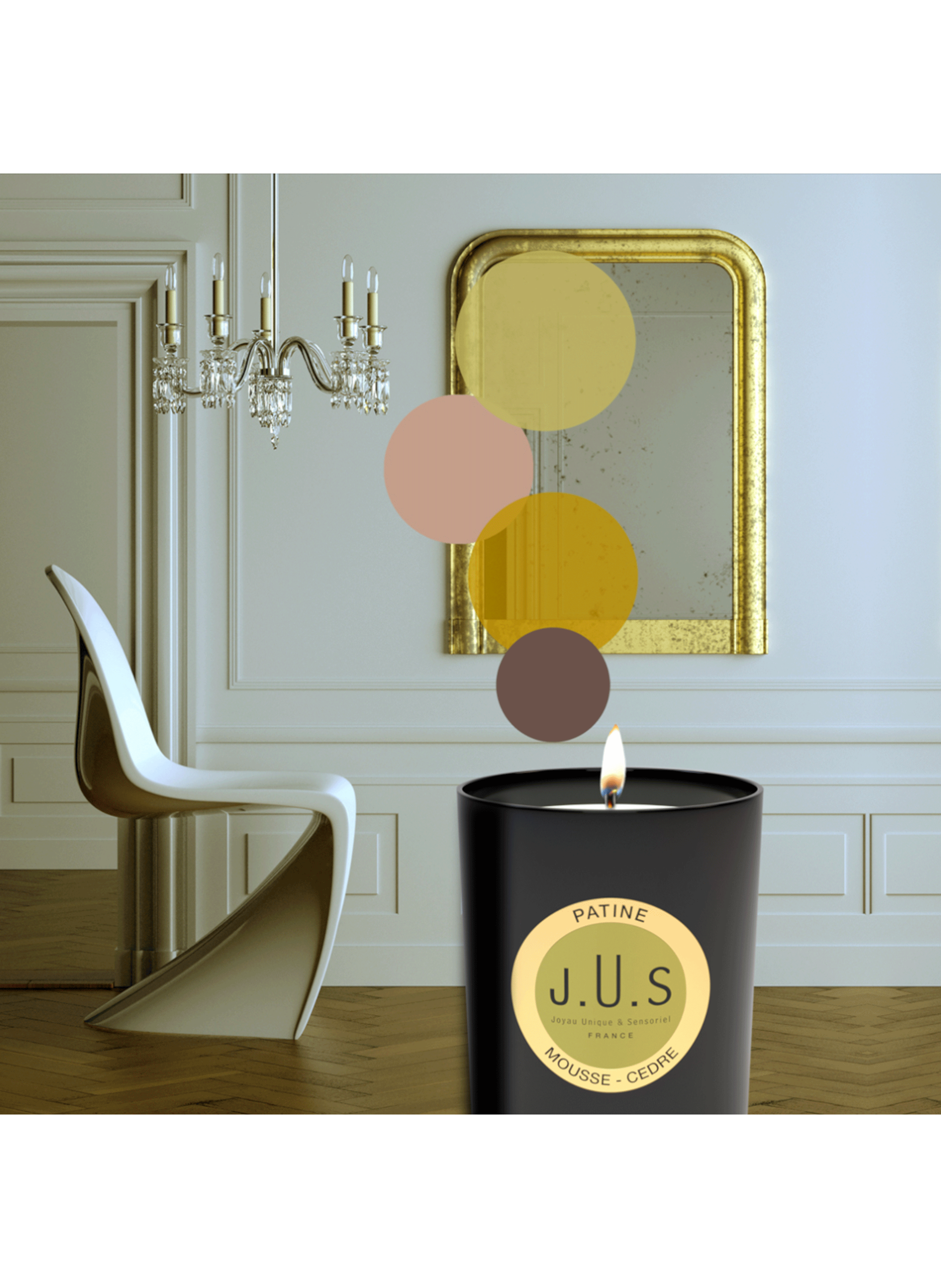Patine candle J.U.S No color