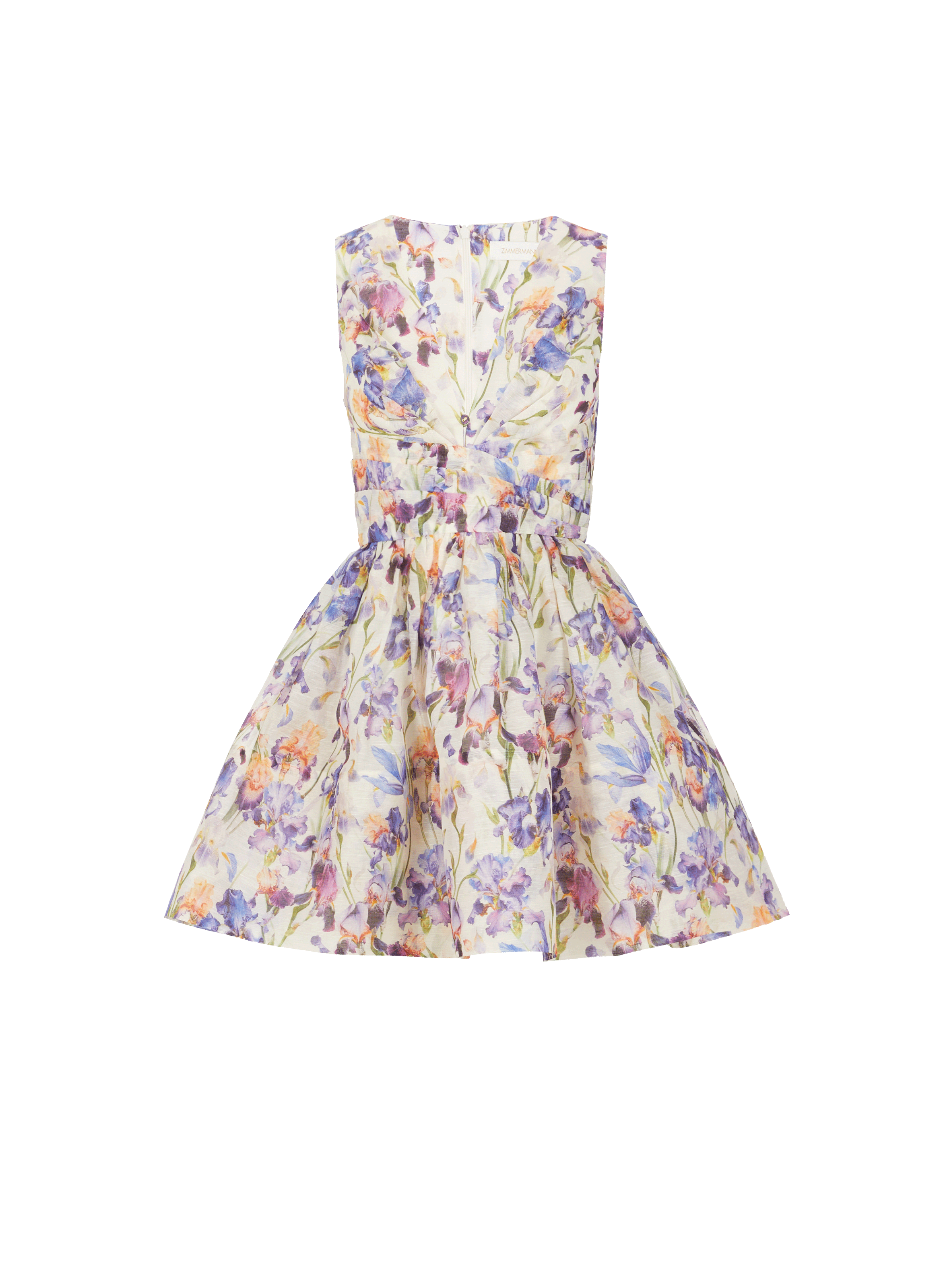 Robe Tama en lin et soie