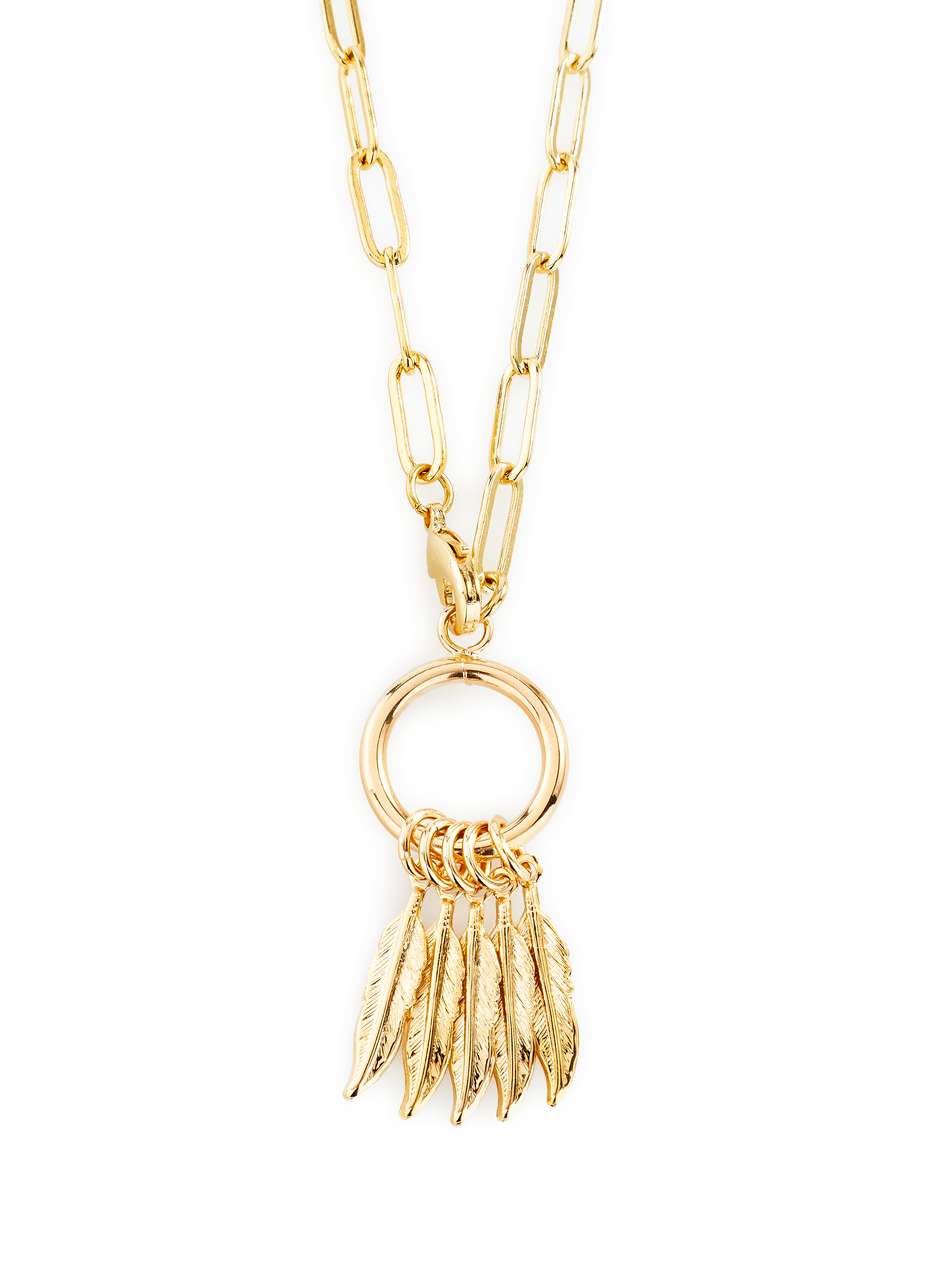 Collier Chavari en plaqué or