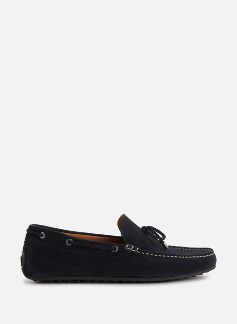 Driver leather loafers BlueHACKETT 