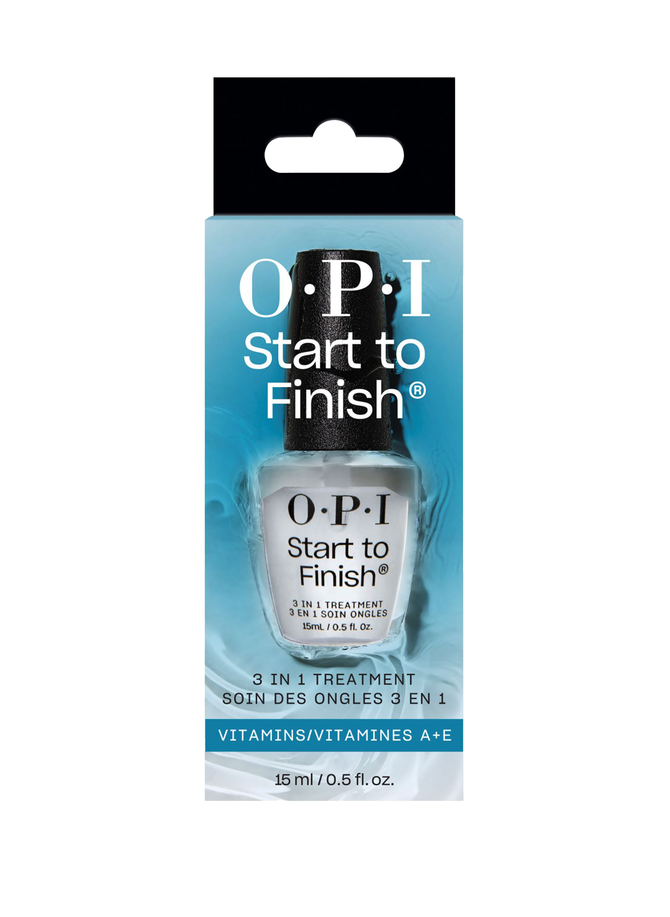 OPI Start-to-Finish - Base, durcisseur et top coat No color