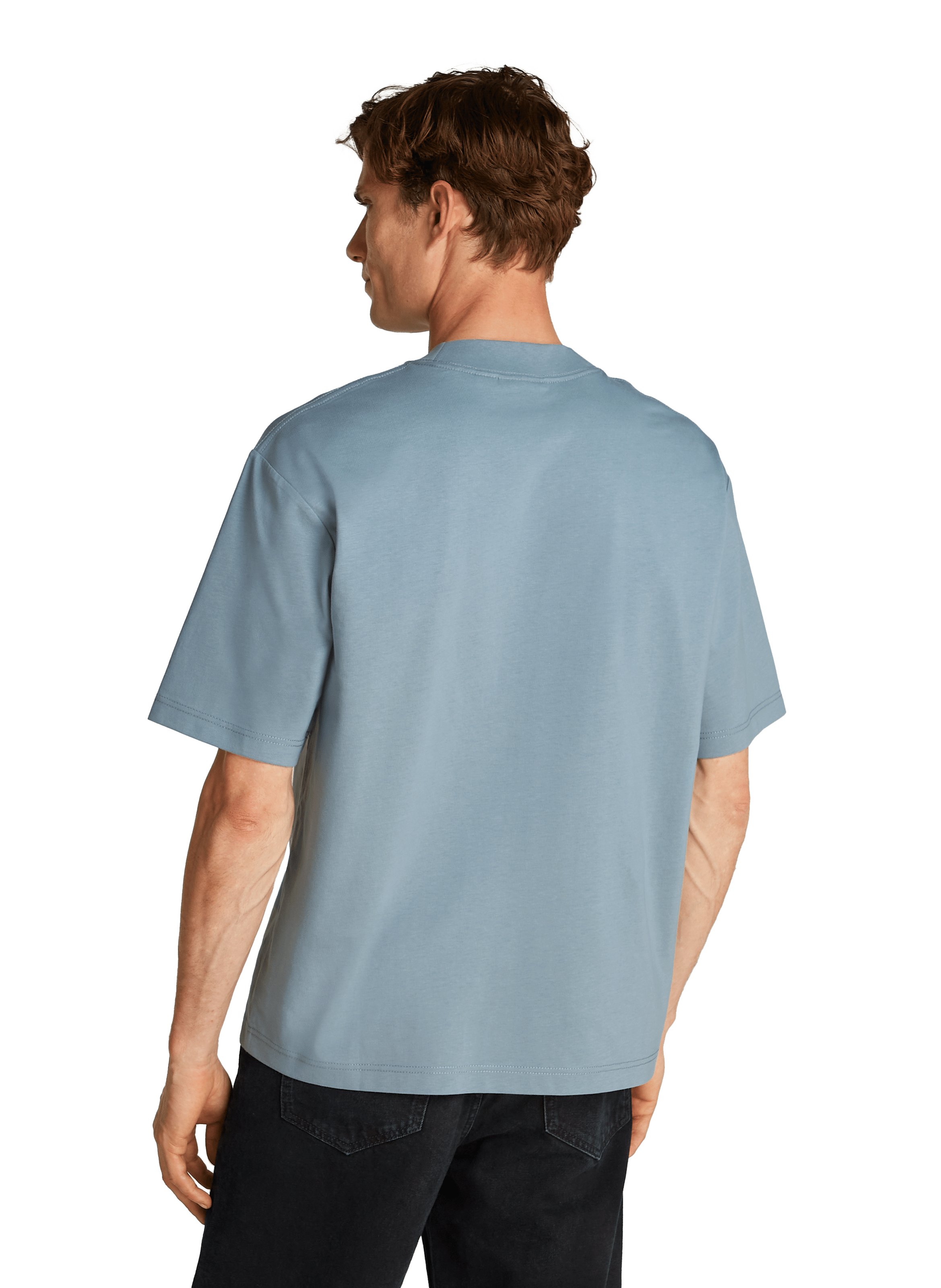 T-shirt en coton CALVIN KLEIN Gris