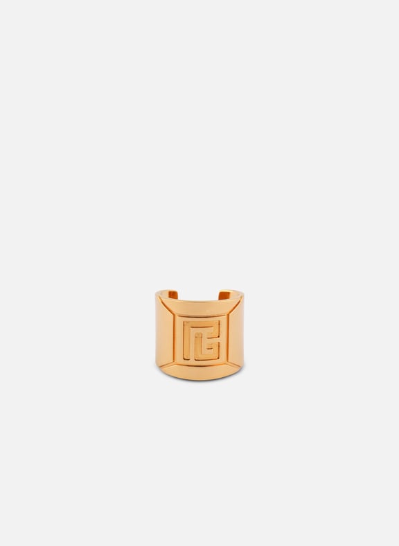 Bague tubular Doré by BALMAIN BALMAIN Bague tubular Doré