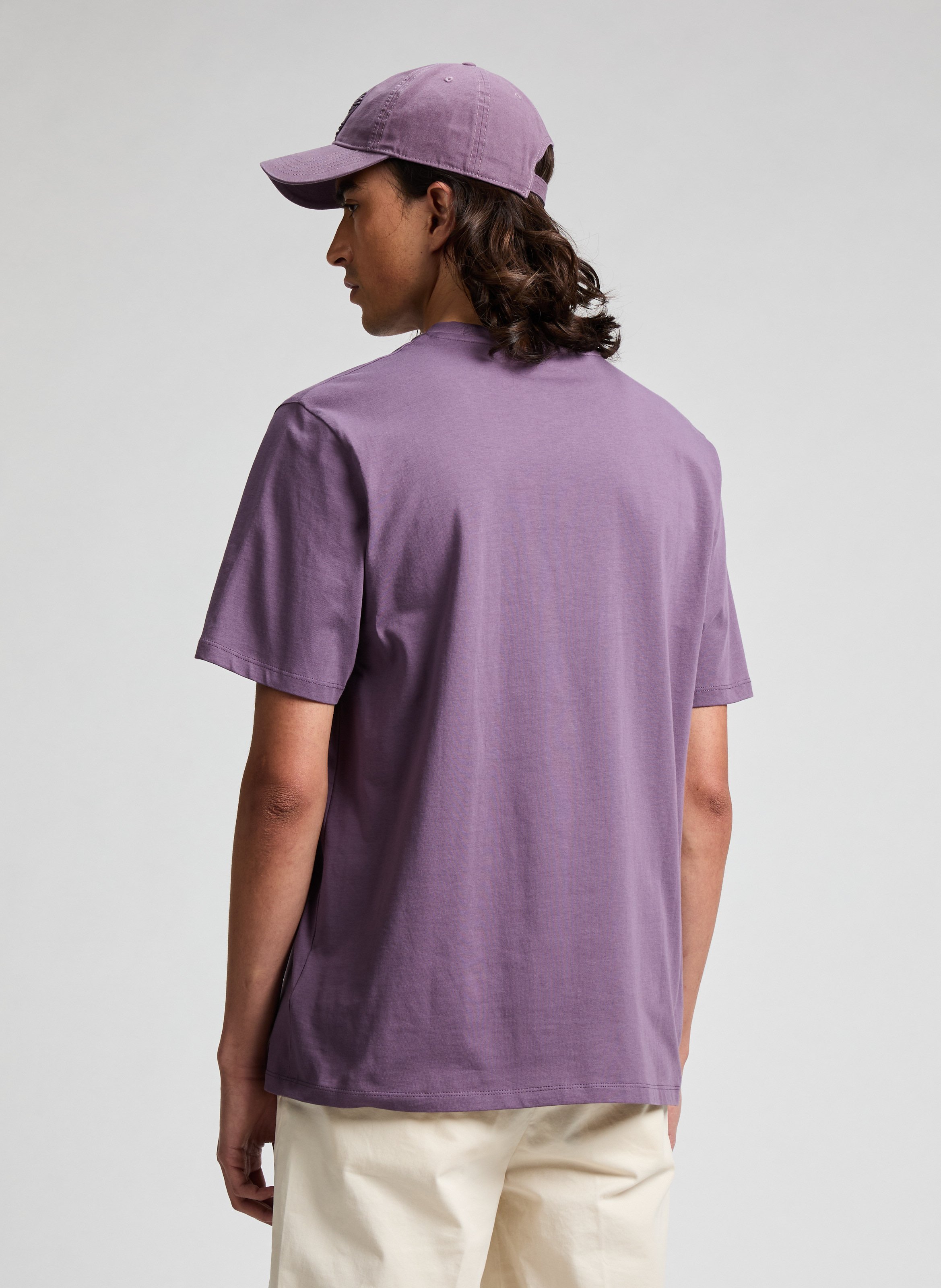 Cotton cap TIMBERLAND Purple
