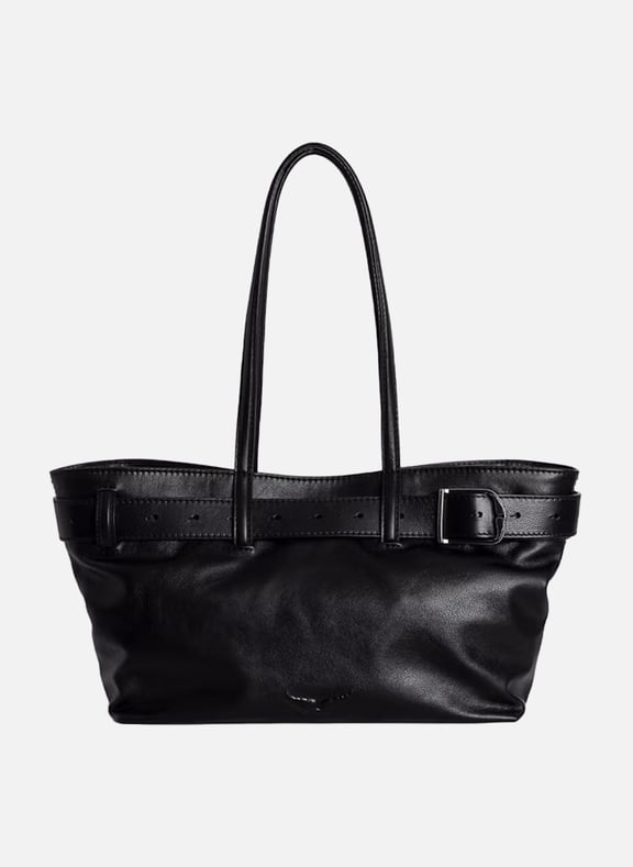 Sac shopper en cuir jane Noir by ZADIG&VOLTAIRE ZADIG&VOLTAIRE Sac shopper en cuir jane Noir