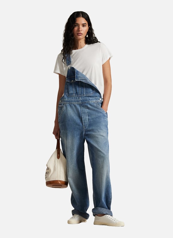 Salopette en jean Bleu by POLO RALPH LAUREN POLO RALPH LAUREN Salopette en jean Bleu
