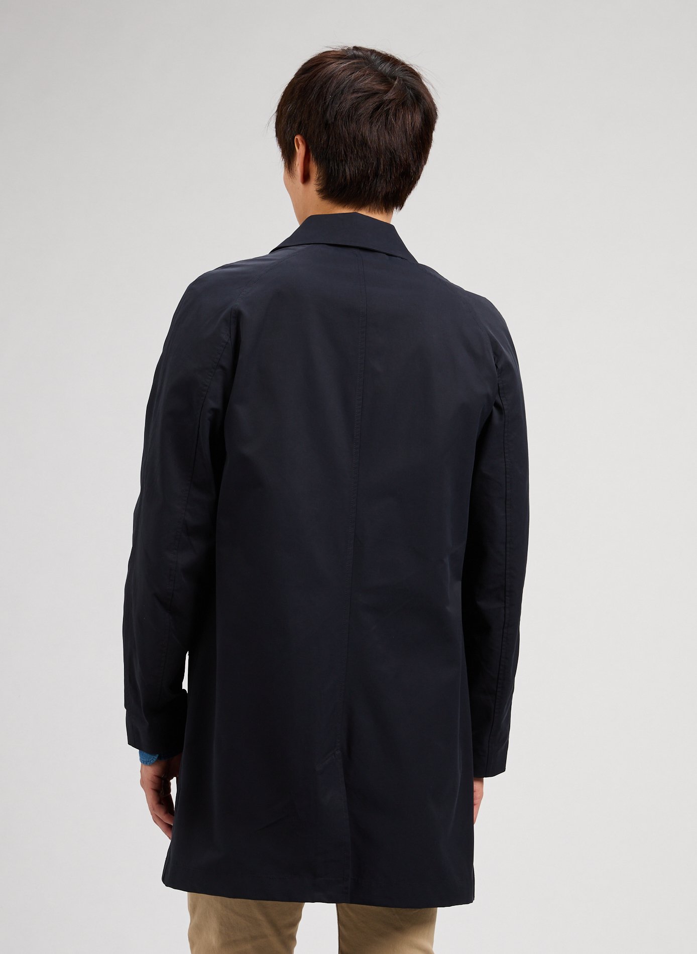 Light Mac Coat PAUL SMITH Blue