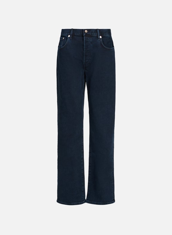 Jean droit en coton mélangé Bleu by JEANERICA DENIM JEANERICA DENIM Jean droit en coton mélangé Bleu