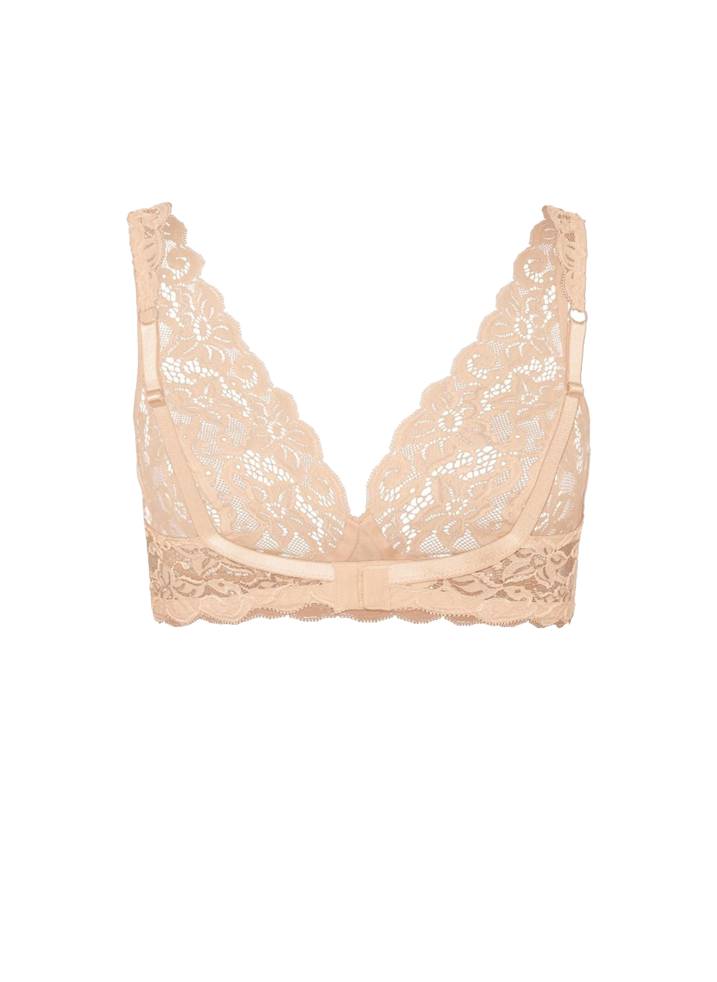 Soutien gorge en dentelle HANRO Beige