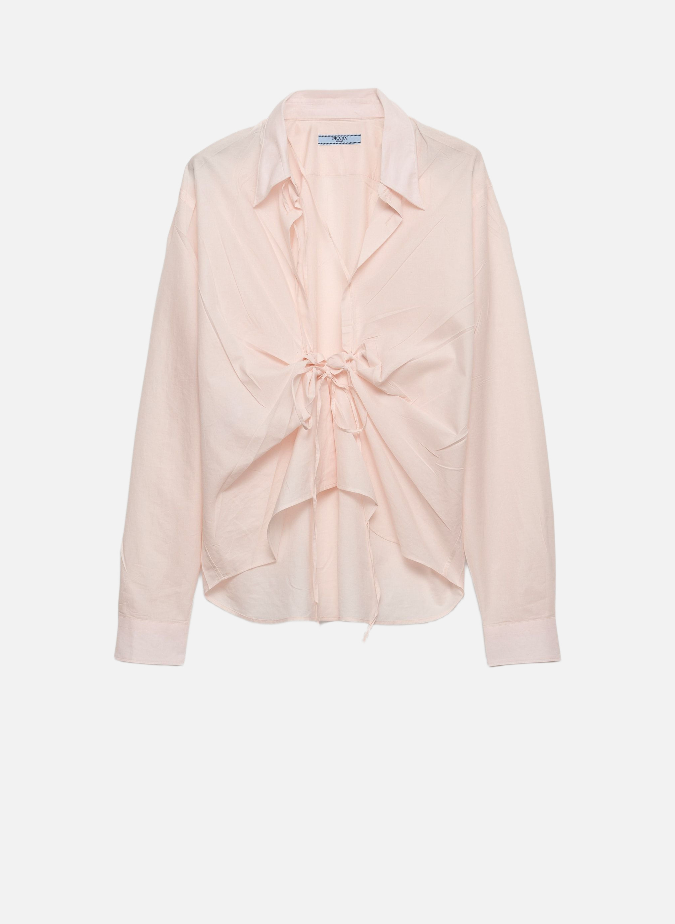 Chemise en coton PRADA Rose