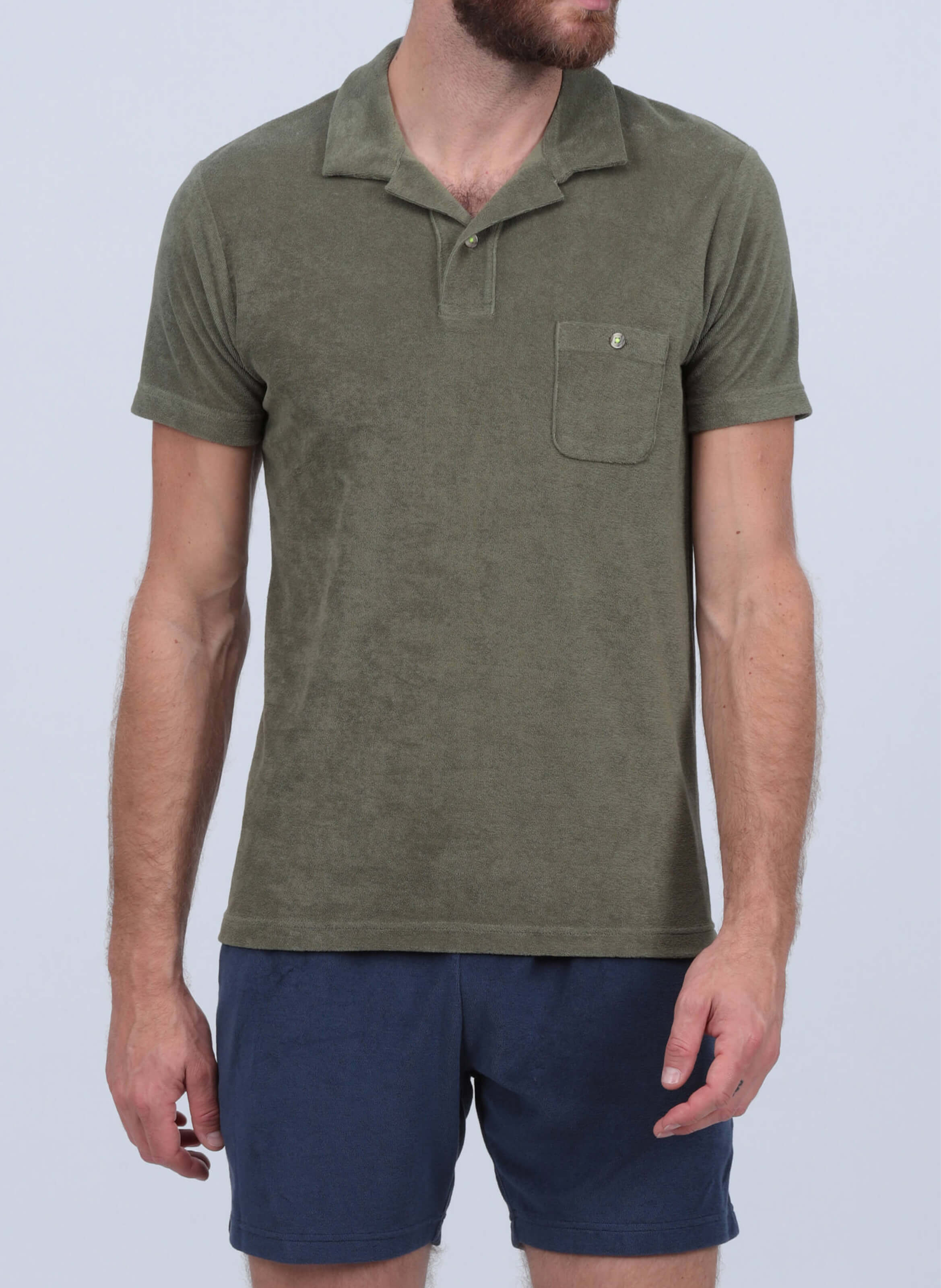 Polo  en éponge GILI'S Vert