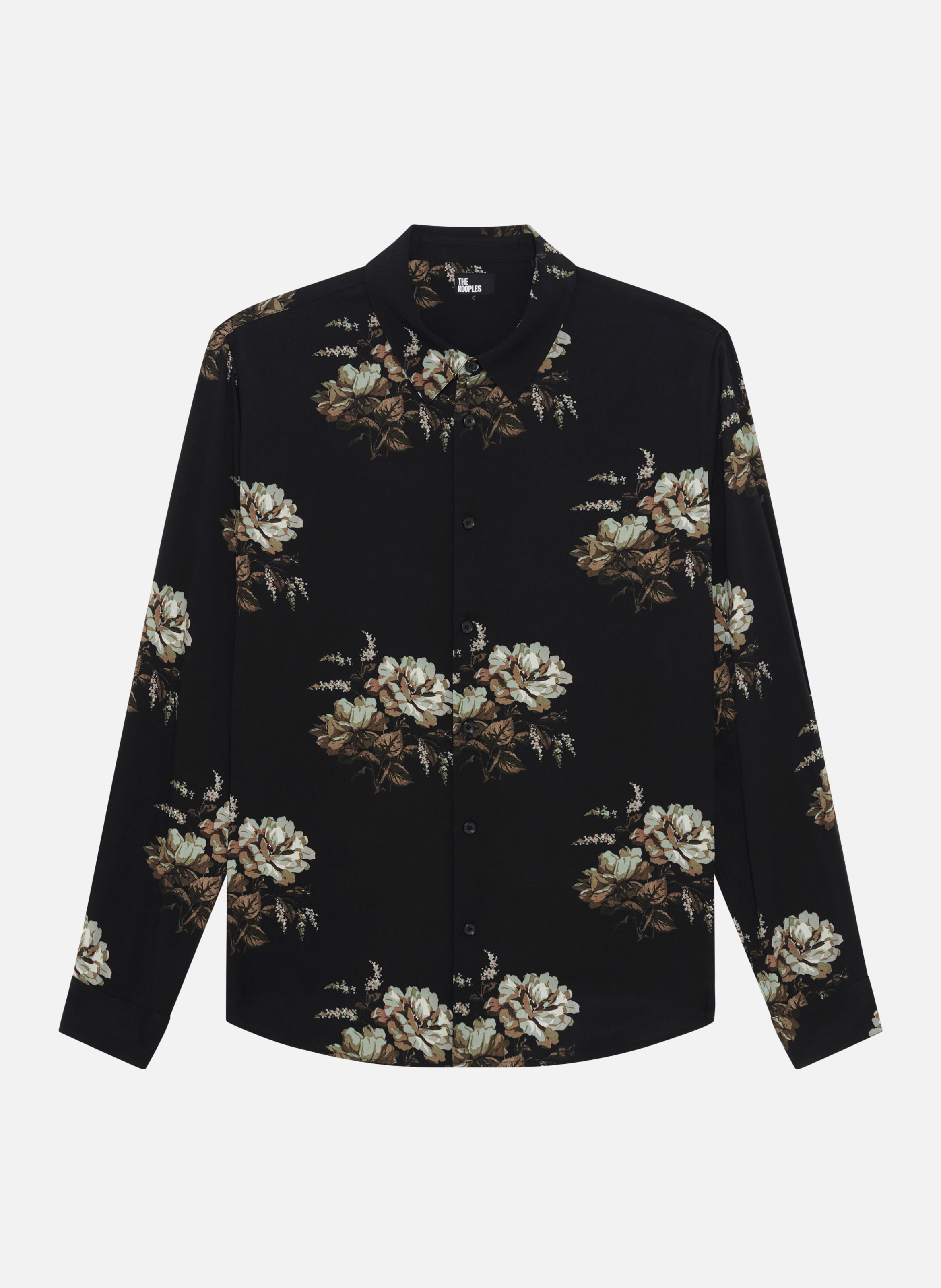 Chemise imprimé fleuri THE KOOPLES Noir
