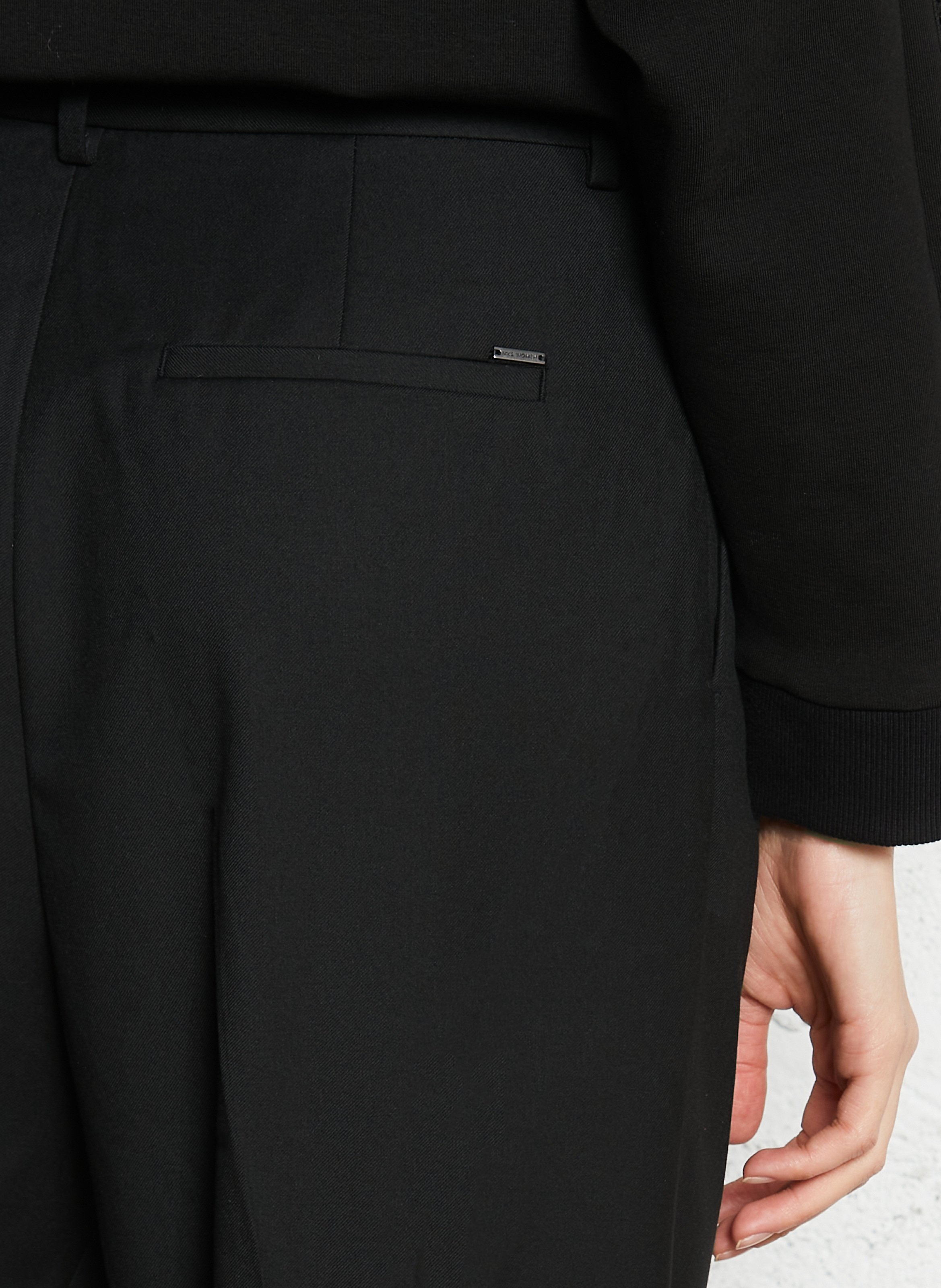 Pantalon droit IKKS Noir