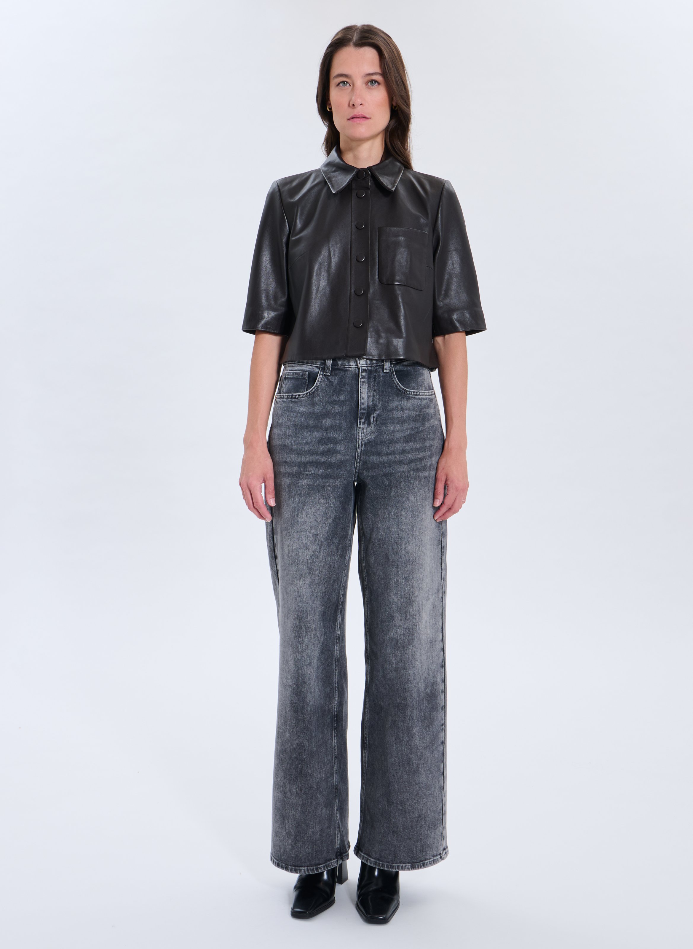 Chemise  celina ZAPA Marron