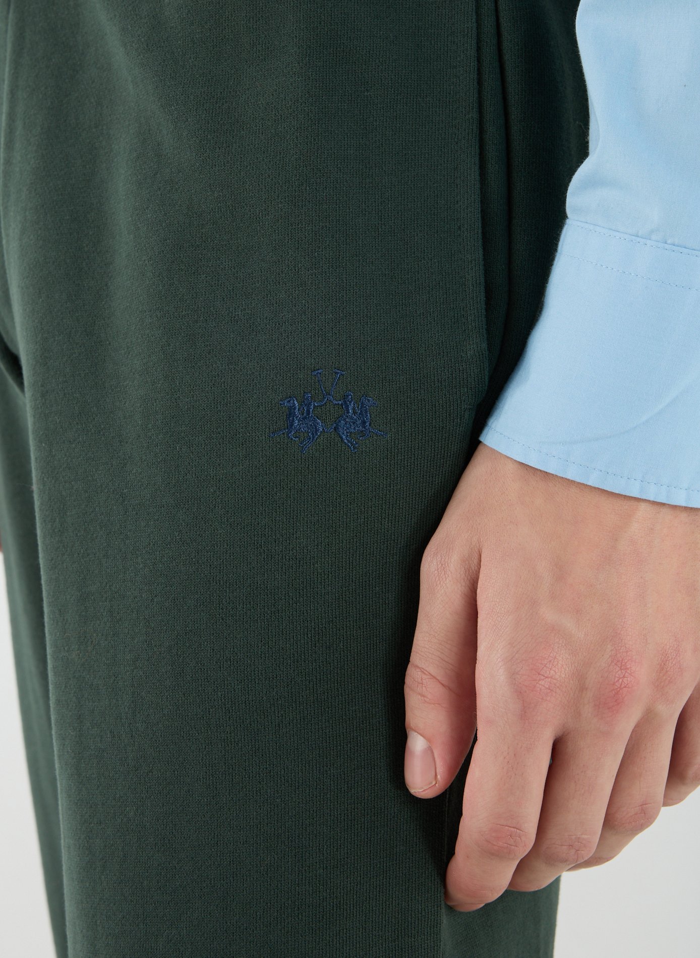 Pantalon de jogging en coton LA MARTINA Vert