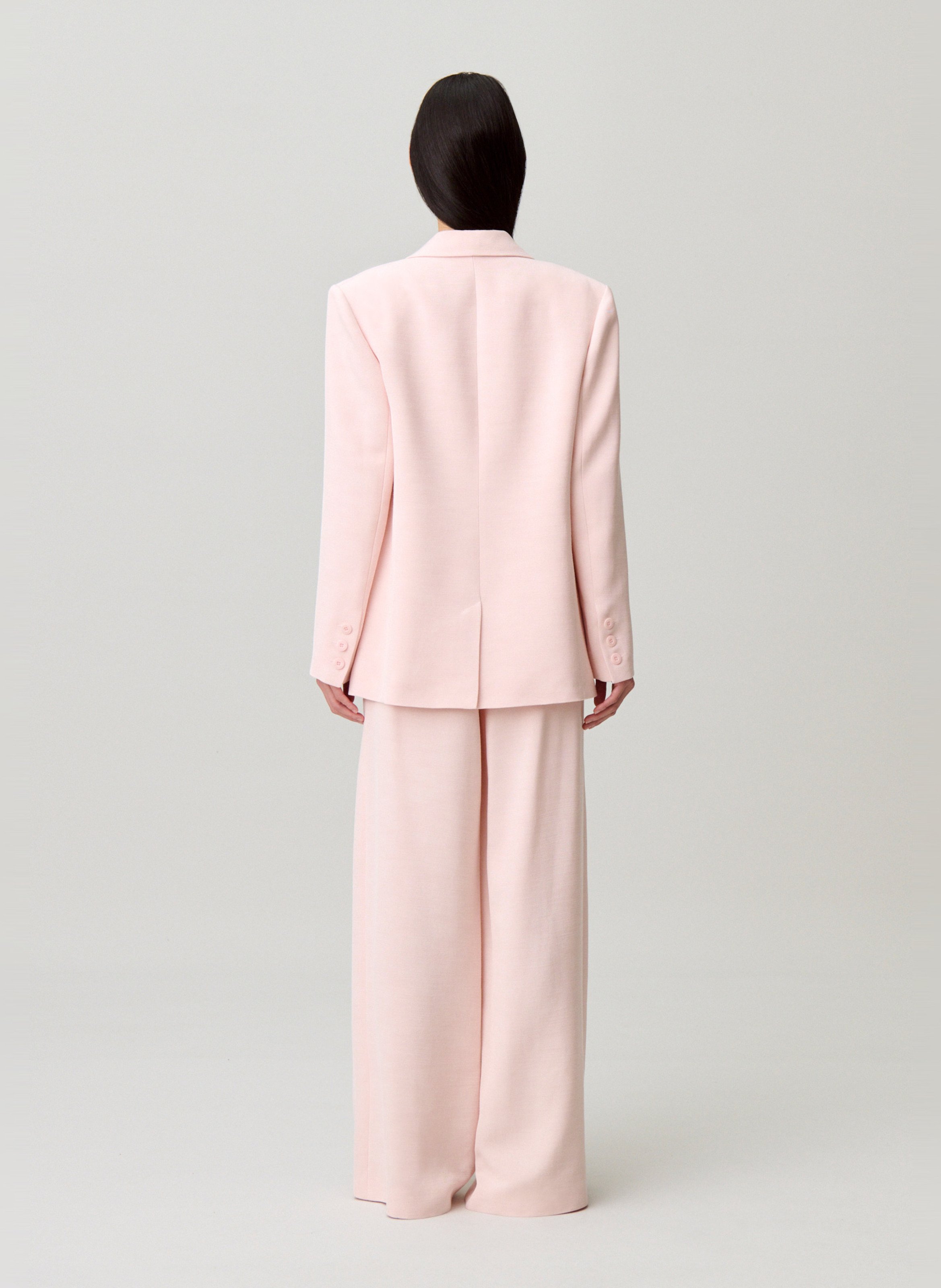 Veste tailleur droite CLAUDIE PIERLOT Rose